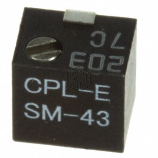 SM-43TA203 - Nidec Copal Electronics - Trimmer Potentiometers