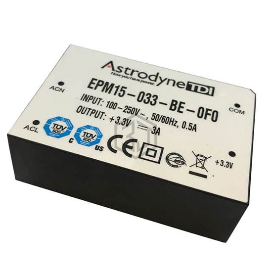 EPM15-180-BE-0F0 - Astrodyne TDI - AC DC Converters