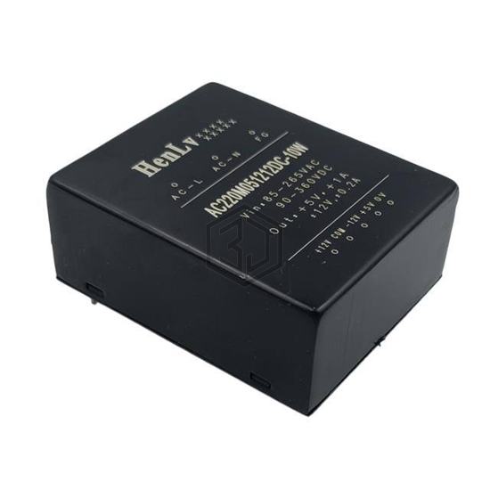 AC220M051515DC-10W - HenLv Power - AC DC Converters