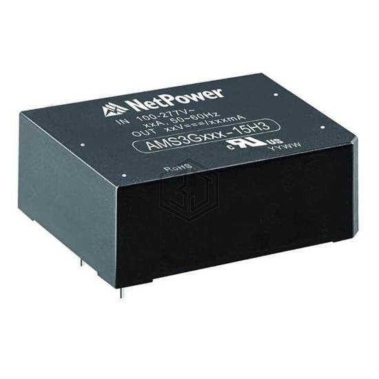 AMS3G120-15H3 - NetPower - AC DC Converters