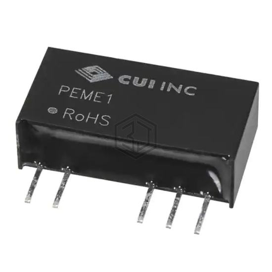 PEME1-S5-D12-S - CUI Inc. - DC DC Converters