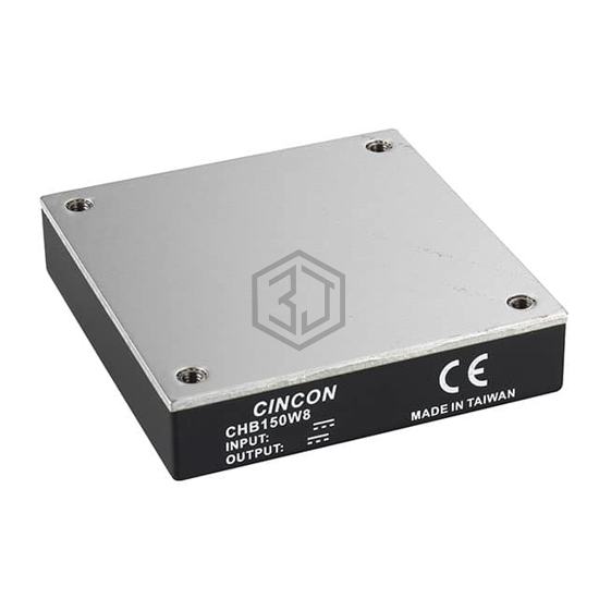 CHB150W8-36S24 - Cincon Electronics Co. LTD - DC DC Converters