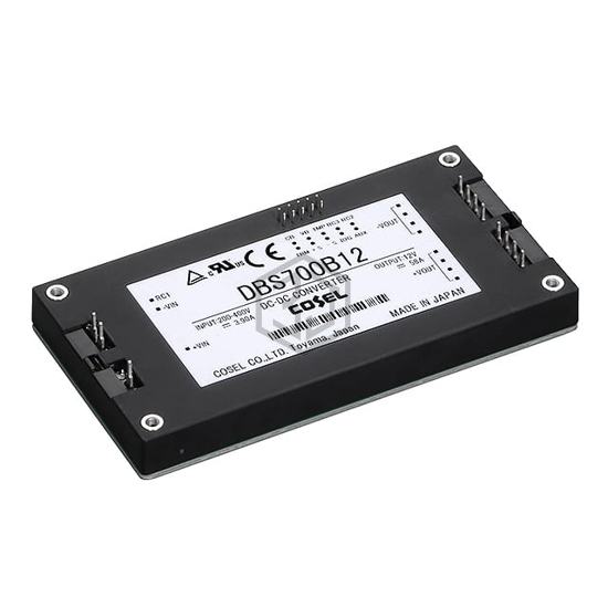 DBS700B28 - Cosel USA, Inc. - DC DC Converters