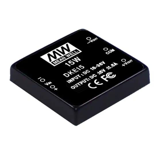 DKE15C-05 - MEAN WELL USA Inc. - DC DC Converters