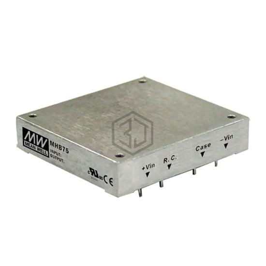 MHB75-24S24 - MEAN WELL USA Inc. - DC DC Converters
