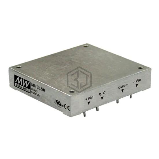 MHB150-48S05 - MEAN WELL USA Inc. - DC DC Converters