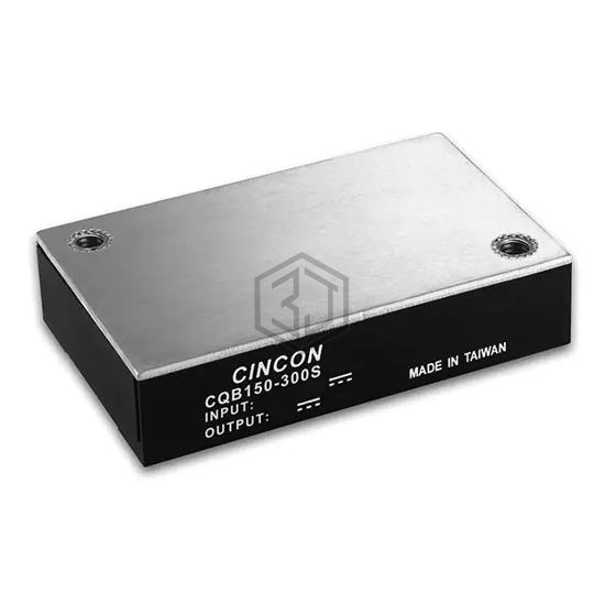 CQB150-300S05 - Cincon Electronics Co. LTD - DC DC Converters
