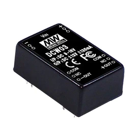 DCW03A-05 - MEAN WELL USA Inc. - DC DC Converters