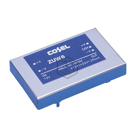ZUW62415 - Cosel USA, Inc. - DC DC Converters
