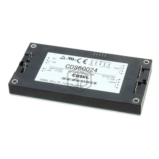CDS6004828 - Cosel USA, Inc. - DC DC Converters