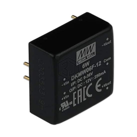 DKMW06F-12 - MEAN WELL USA Inc. - DC DC Converters