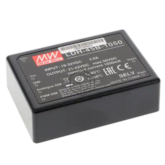 LDH-45B-1050 - MEAN WELL USA Inc. - LED Drivers