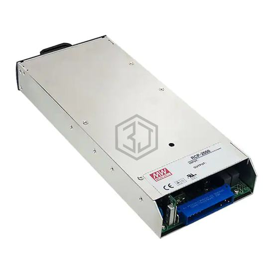 RCP-2000-24 - MEAN WELL USA Inc. - AC DC Converters