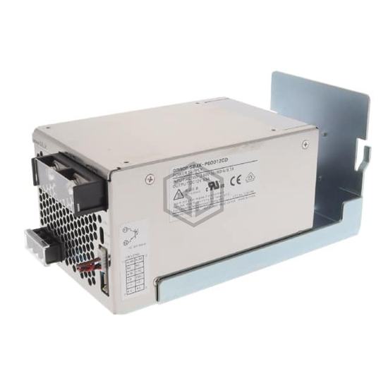 S8JX-P60012CD - Omron Automation and Safety - AC DC Converters