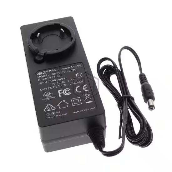 ICM60-300 - Tri-Mag, LLC - AC DC Desktop, Wall Adapters
