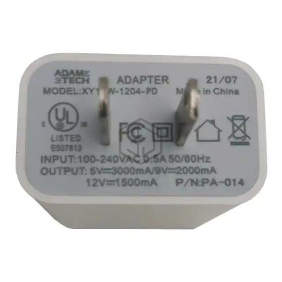 PA-014 - Adam Tech - AC DC Desktop, Wall Adapters