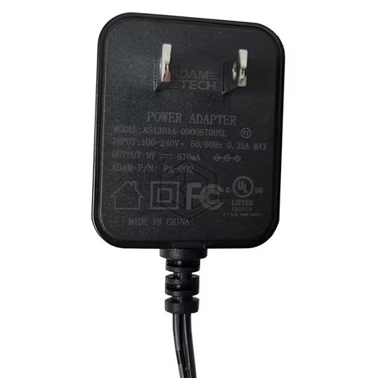 PA-002 - Adam Tech - AC DC Desktop, Wall Adapters