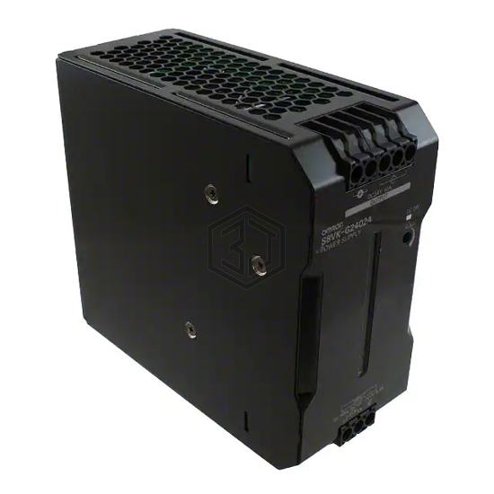 S8VK-G24024 - Omron Automation and Safety - Industrial, DIN Rail Power Supplies
