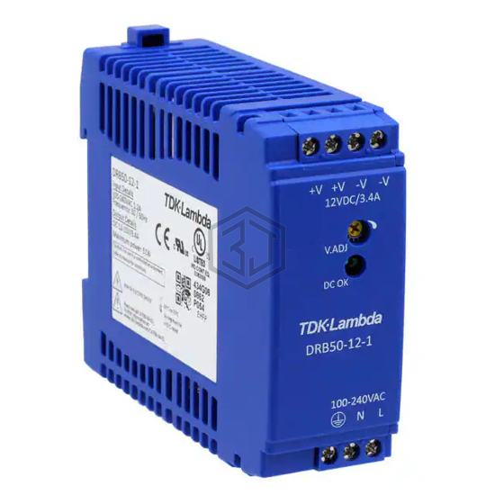 DRB50-12-1 - TDK-Lambda Americas Inc - Industrial, DIN Rail Power Supplies