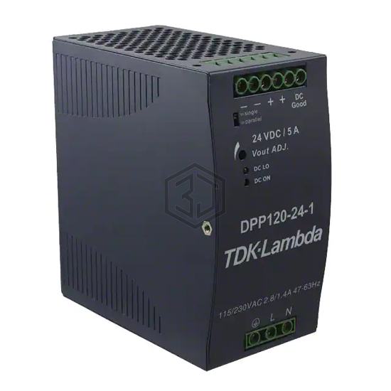 DPP120-24-1 - TDK-Lambda Americas Inc - Industrial, DIN Rail Power Supplies