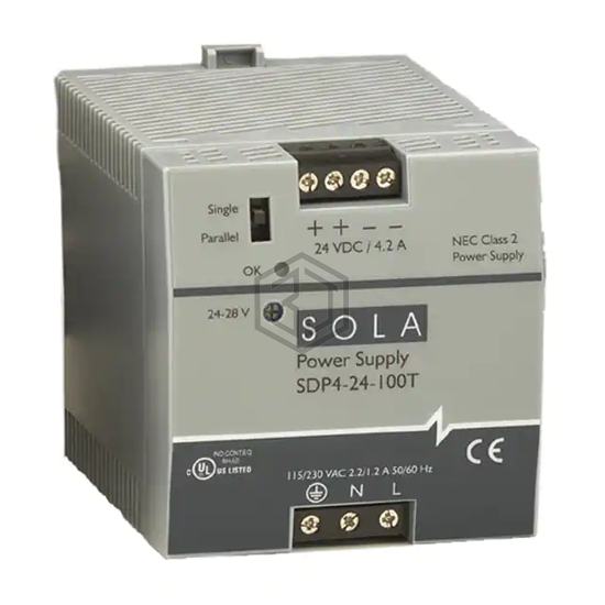 SDP4-24-100RT - SolaHD - Industrial, DIN Rail Power Supplies