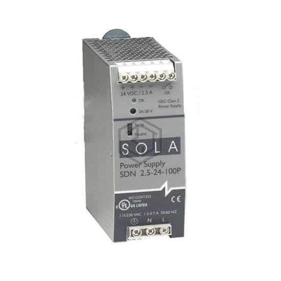 SDN2.5-24-100P - SolaHD - Industrial, DIN Rail Power Supplies