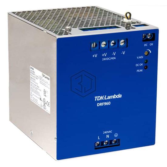 DRF960-24-1 - TDK-Lambda Americas Inc - Industrial, DIN Rail Power Supplies