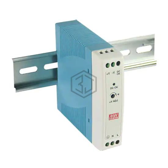 MDR-20-5 - MEAN WELL USA Inc. - Industrial, DIN Rail Power Supplies