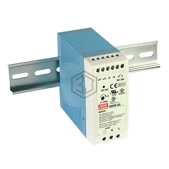 MDR-60-12 - MEAN WELL USA Inc. - Industrial, DIN Rail Power Supplies