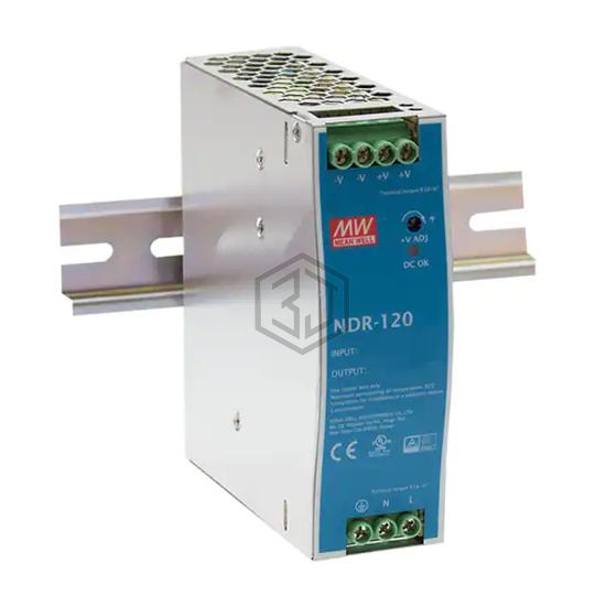 NDR-120-24 - MEAN WELL USA Inc. - Industrial, DIN Rail Power Supplies