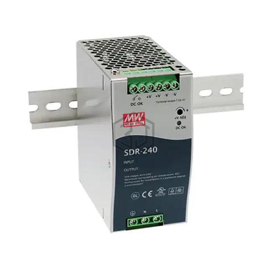 SDR-240-48 - MEAN WELL USA Inc. - Industrial, DIN Rail Power Supplies