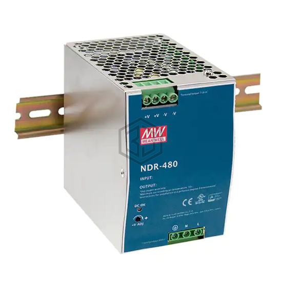 NDR-480-48 - MEAN WELL USA Inc. - Industrial, DIN Rail Power Supplies