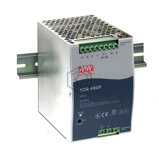 SDR-480P-48 - MEAN WELL USA Inc. - Industrial, DIN Rail Power Supplies