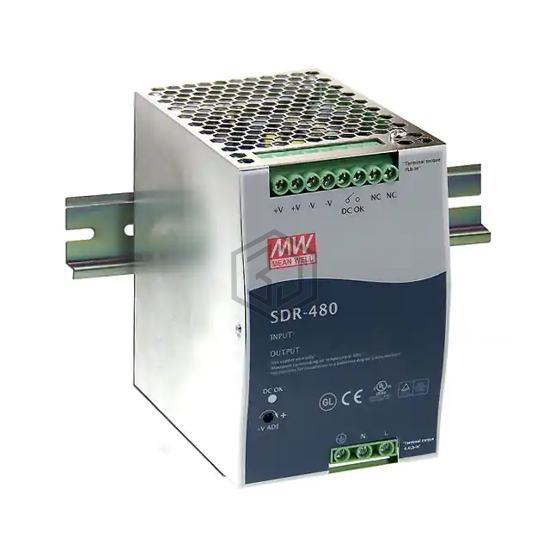 SDR-480-48 - MEAN WELL USA Inc. - Industrial, DIN Rail Power Supplies