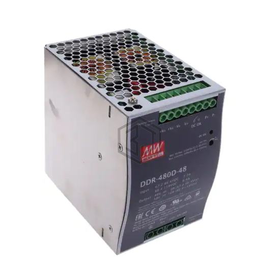 DDR-480D-48 - MEAN WELL USA Inc. - Industrial, DIN Rail Power Supplies