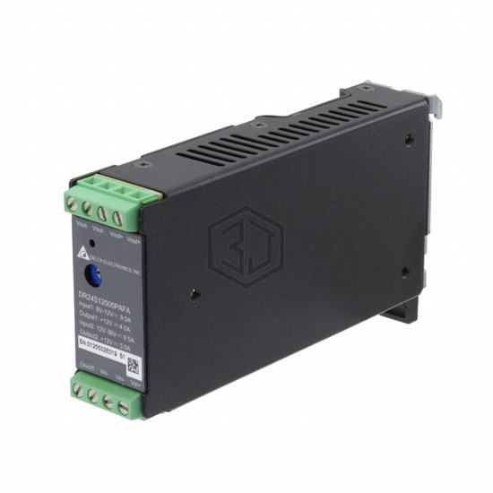DR24S12005PAFA - Delta Electronics - Industrial, DIN Rail Power Supplies