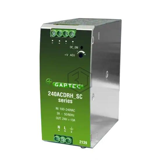 240ACDRH_24SC - GAPTEC Electronic - Industrial, DIN Rail Power Supplies