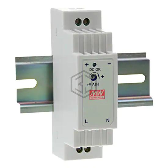 DR-15-15 - MEAN WELL USA Inc. - Industrial, DIN Rail Power Supplies