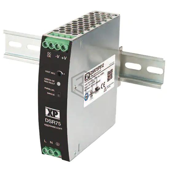 DSR75PS24 - XP Power - Industrial, DIN Rail Power Supplies