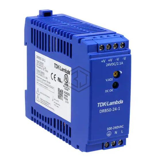 DRB50-24-1 - TDK-Lambda Americas Inc - Industrial, DIN Rail Power Supplies