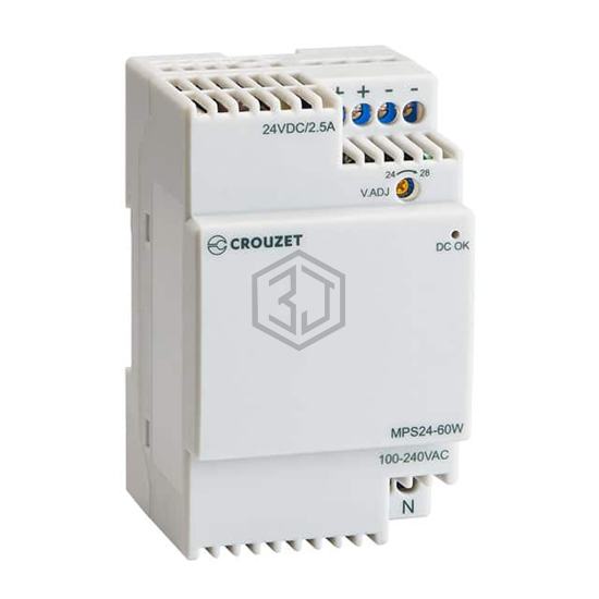 89451006 - Crouzet - Industrial, DIN Rail Power Supplies