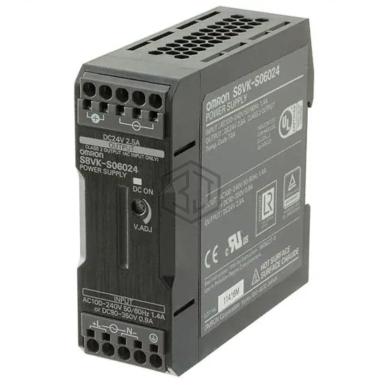 S8VK-S06024 - Omron Automation and Safety - Industrial, DIN Rail Power Supplies