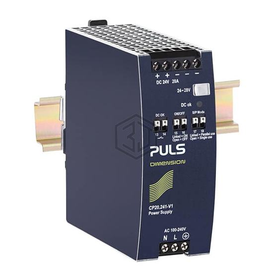 CP20.241-V1 - PULS, LP - Industrial, DIN Rail Power Supplies