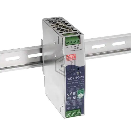 WDR-60-12 - MEAN WELL USA Inc. - Industrial, DIN Rail Power Supplies