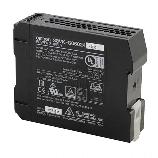 S8VK-G06024-400 - Omron Automation and Safety - Industrial, DIN Rail Power Supplies