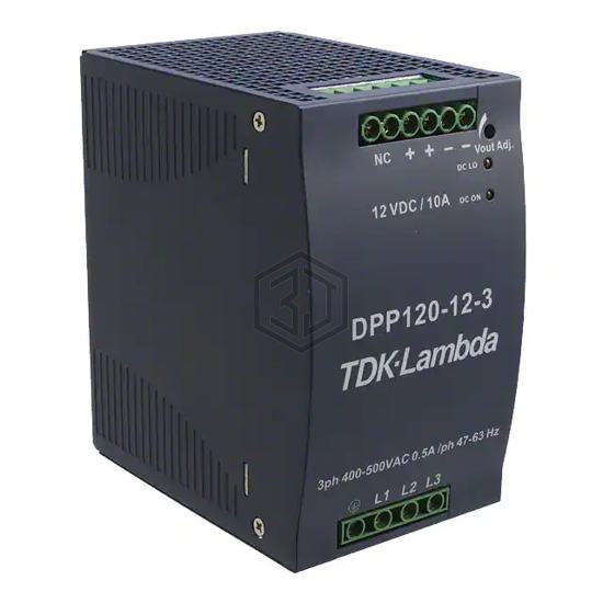 DPP120-12-3 - TDK-Lambda Americas Inc - Industrial, DIN Rail Power Supplies
