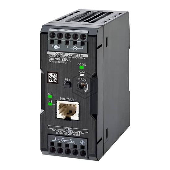 S8VK-X06012-EIP - Omron Automation and Safety - Industrial, DIN Rail Power Supplies