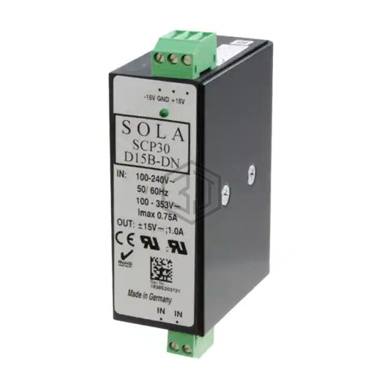 SCP30D15B-DN - SolaHD - Industrial, DIN Rail Power Supplies