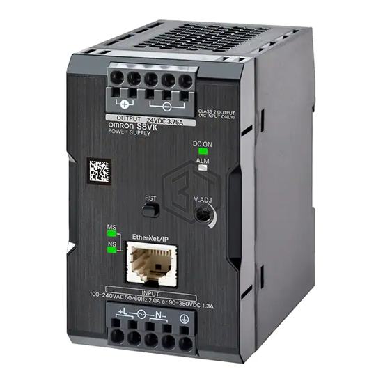S8VK-X12024-EIP - Omron Automation and Safety - Industrial, DIN Rail Power Supplies