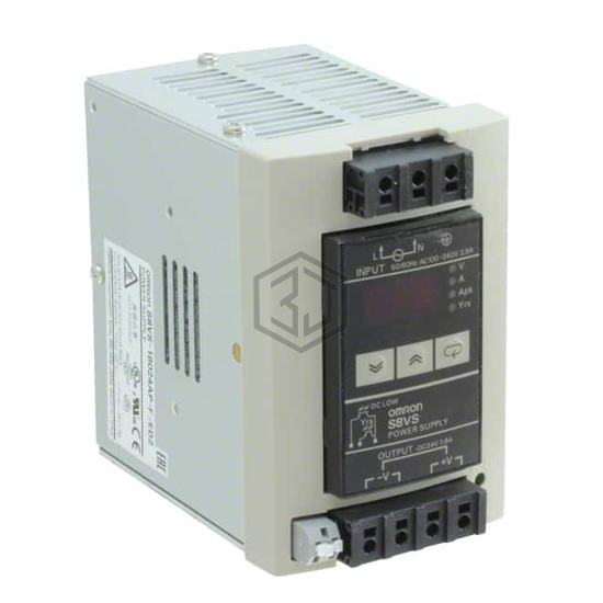 S8VS-18024AP-F - Omron Automation and Safety - Industrial, DIN Rail Power Supplies